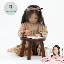 Модные детские табуреты, маленькая семейная скамейка, креативный Круглый Чайный Столик, детская площадь для отдыха