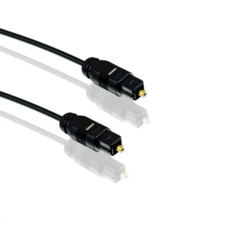 

1m/1.5m/2m/3m OD2.2mm Digital Optical Optic Fiber Toslink connect Audio Cable Converter Cord DVD CD AV Video Data Cables