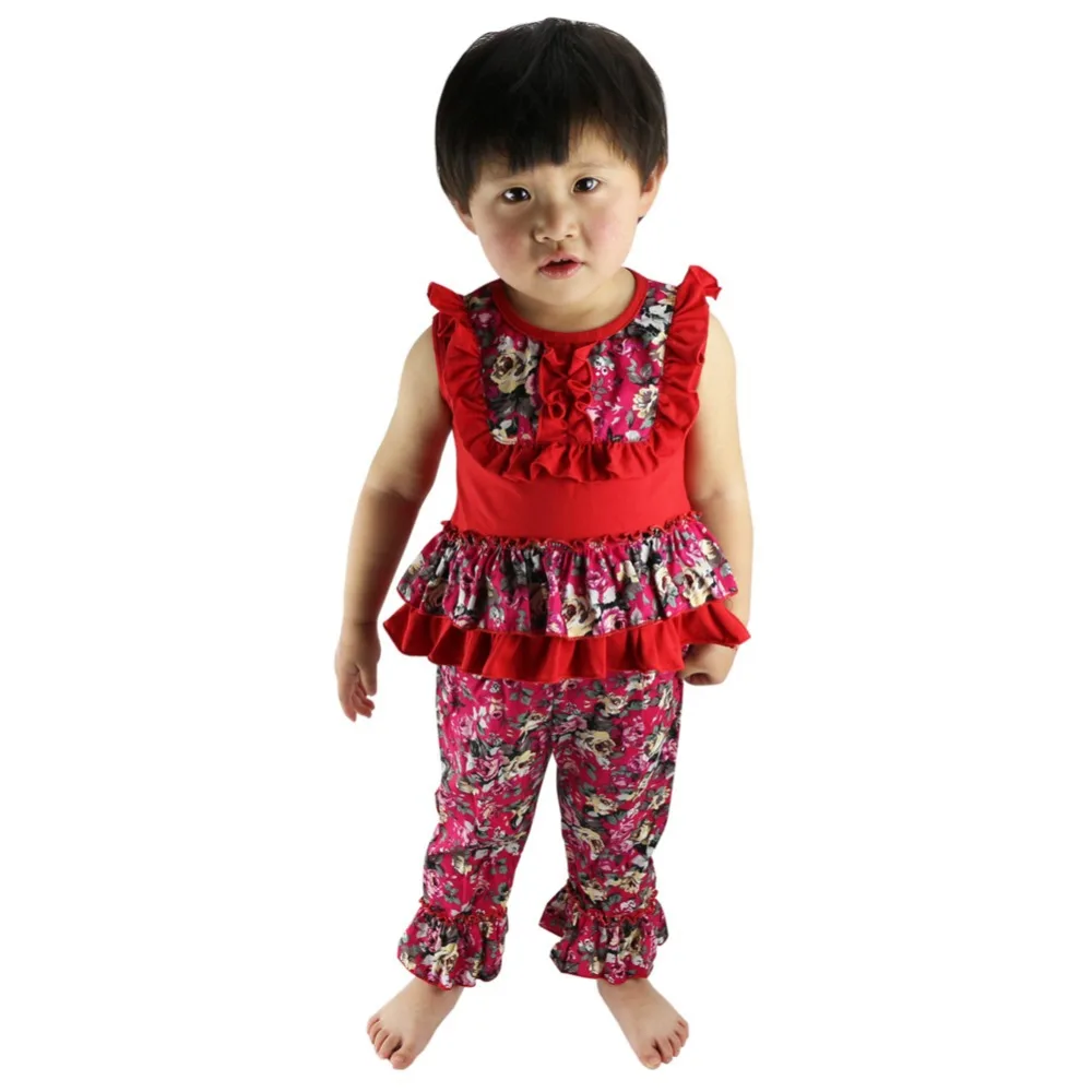 Новая детская одежда Wennikids розничная продажа для маленьких девочек цветочный