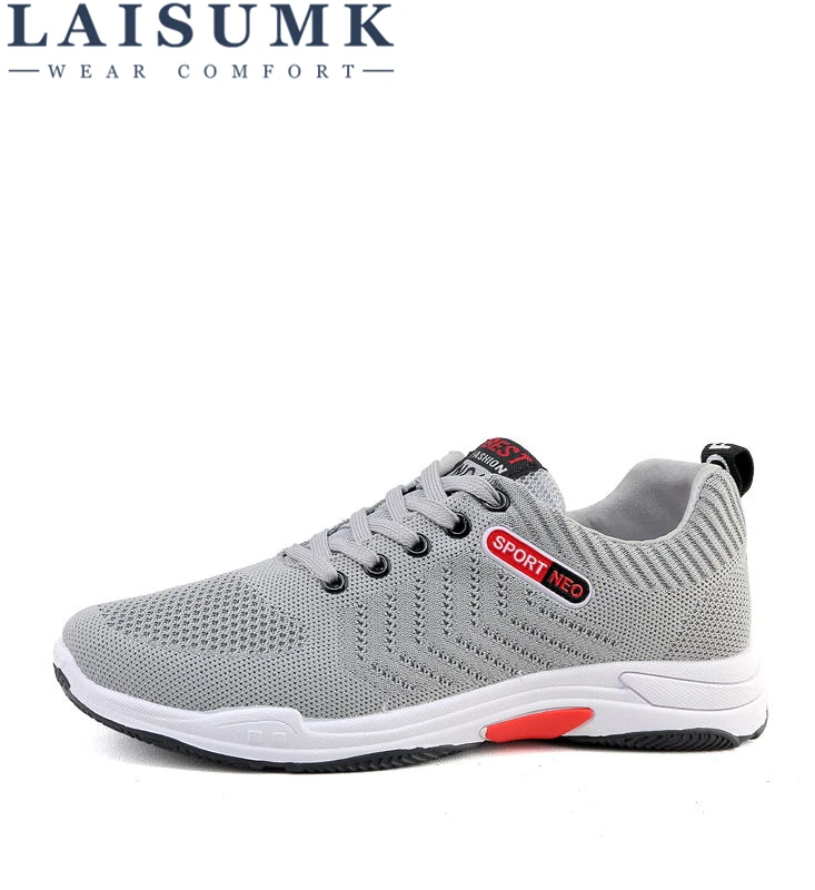 

LAISUMK 2018 Casual Shoes Men Breathable Autumn Summer Mesh Lovers Shoes Brand Femme Chaussure Ultras Boosts Superstar Sneakers