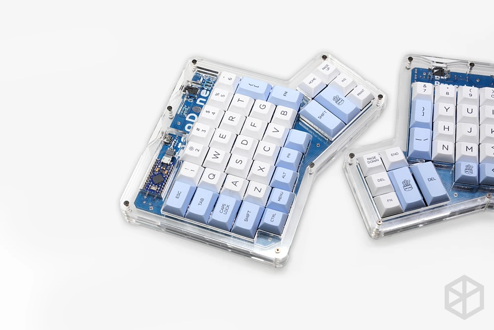 Dsa ergodox ergo pbt dye subbed keycaps пользовательские механические клавиатуры Бесконечность ErgoDox эргономичная клавиатура keycaps светло-голубой белый