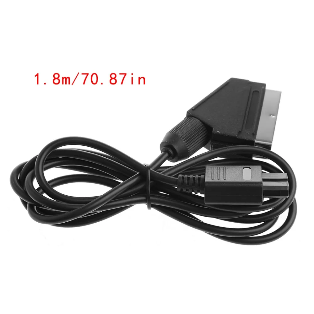 

1.8M/6FT Scart Cable AV TV Video For Nintendo SNES Gamecube N64 NGC Console