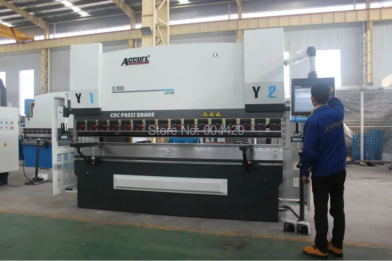 Китай 100 т 3200 ЧПУ тормоз Пресс 4 оси для delem da66t с Y1 Y2 х r оси|brake press|press brake cncpress china |