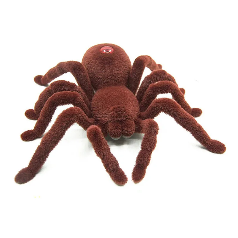 Remote Control 11inch 2CH Infrared RC Tarantula Spider Prank Toy Kid Christmas Gift 