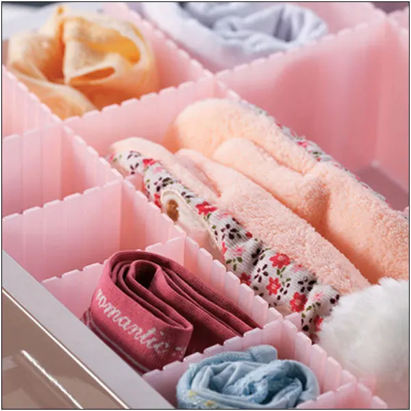 

Km Drawer A Partition Free Combination Plastic Drawer Division Plate Underwear Partition Arrangement Grid