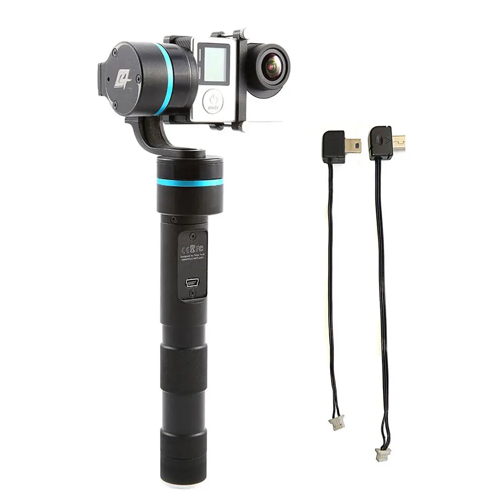 Feiyu G4 3 Axis Handheld Gimbal Stabilizer for GoPro Hero 4/3+/3 SJCAM ...