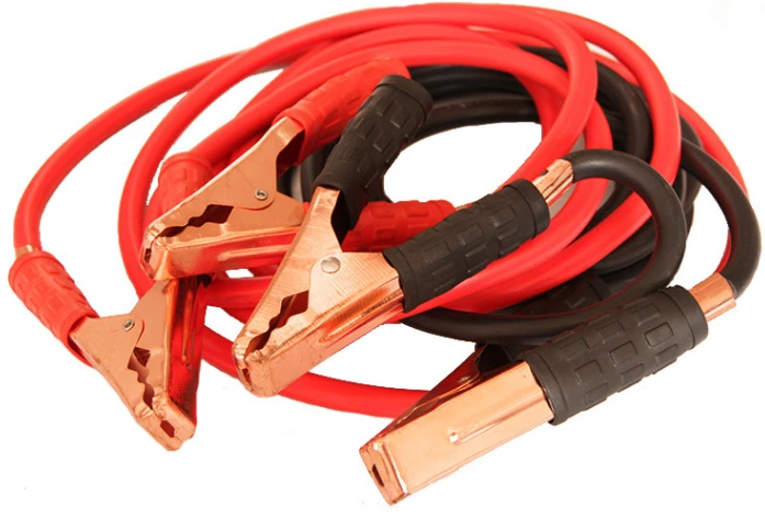 

500A Copper Car Battery Cable 4M Emergency Ignition Booster Cable Alligator Clip Auto Battery Cable
