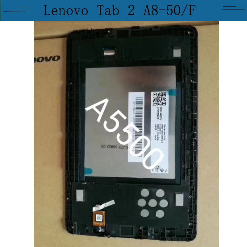 8 дюймов запасные части для Lenovo A8-50 A5500 ЖК-экран дисплей + сенсорный экран