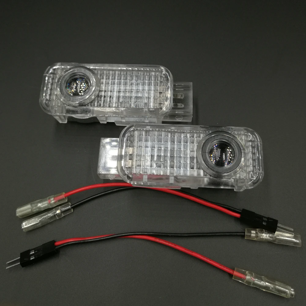 

2PCS 5W LED Door Welcome Emblems Light With Car Logo for Audi Special
