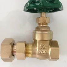 "1/2" 3/4 латунь задвижки счетчик воды