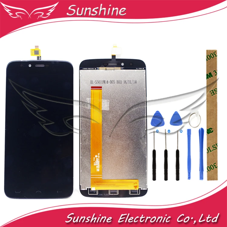 

Touch Screen LCD For HOMTOM HT50 LCD Display With Touch Screen Assembly Digitizer Front Glass Lens Sensor