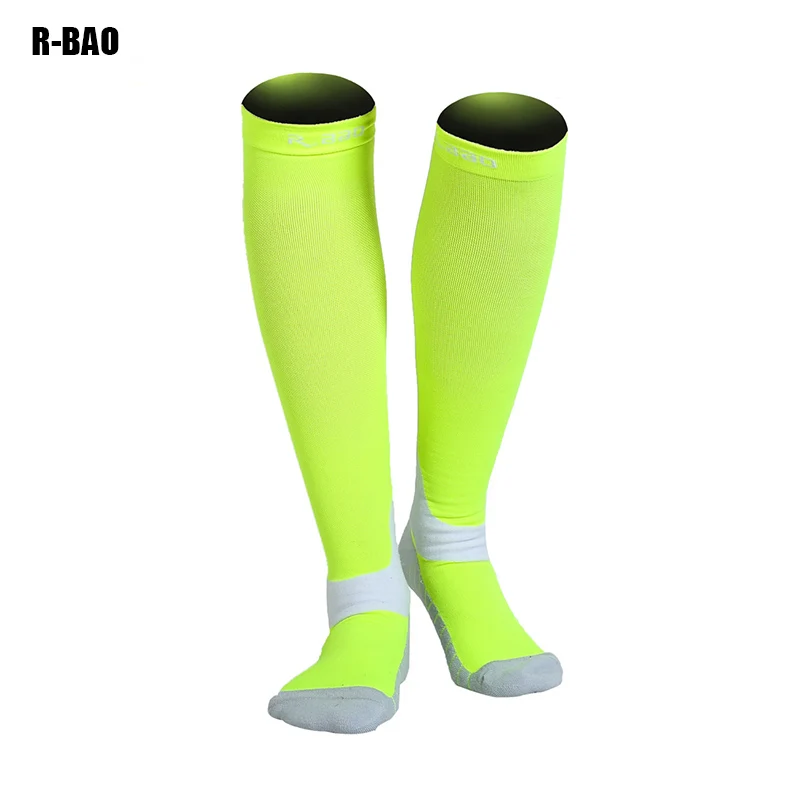 Rbao Long Soccer Socks Nonslip Sport Socks Football Socks Ankle Leg Shin Guard Running Socks