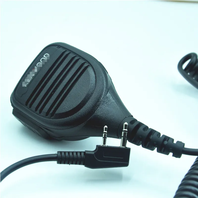 

Hot Sell PMMN4021A Microphone Handheld 2-Pin speaker Loud&Clearer for Kenwood TYT Baofeng Handheld UV 5R/UV-82 Walkie Talkie