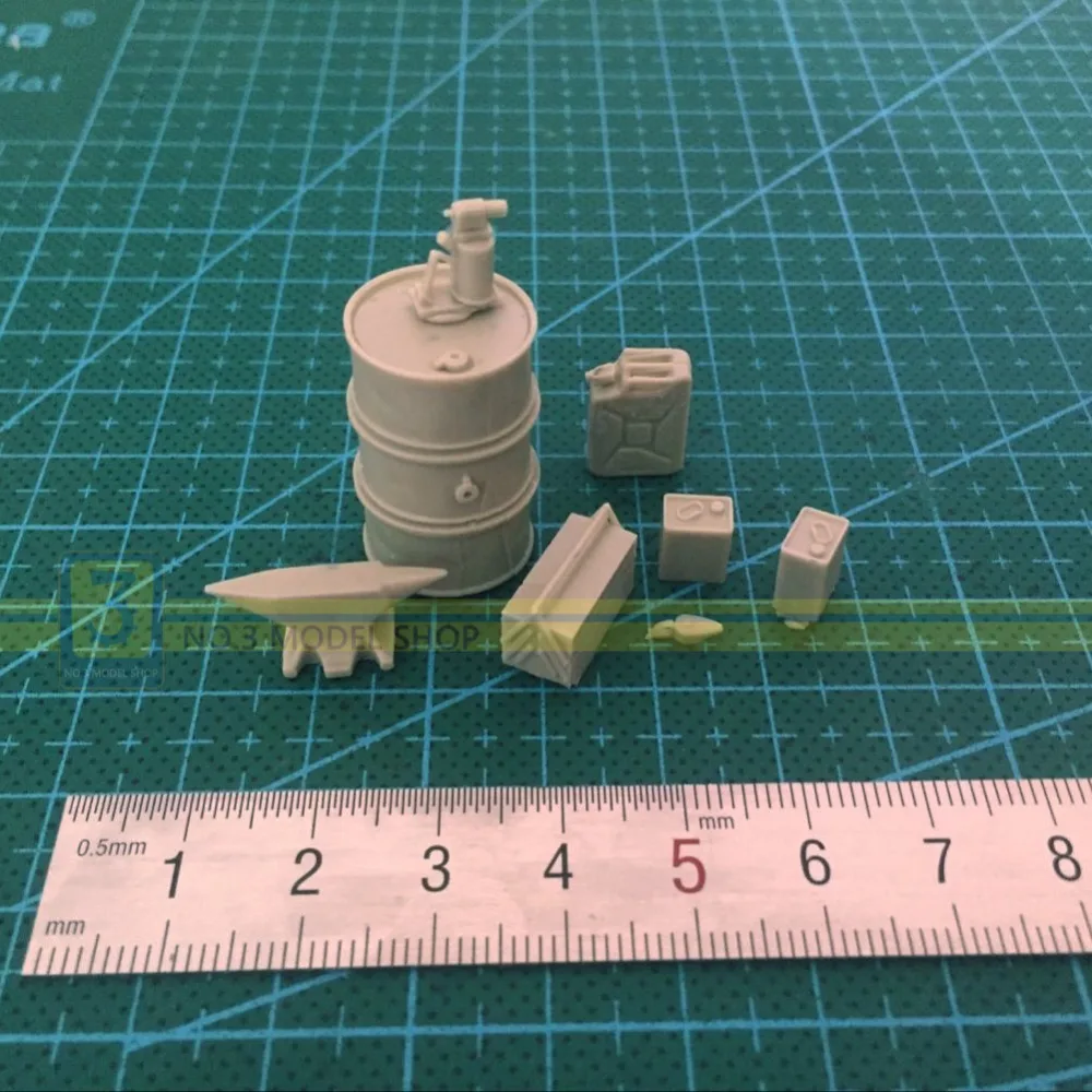 

Toy 1/35 Resin Models Soldier Drums Toolbox Resin Model Free Shipping