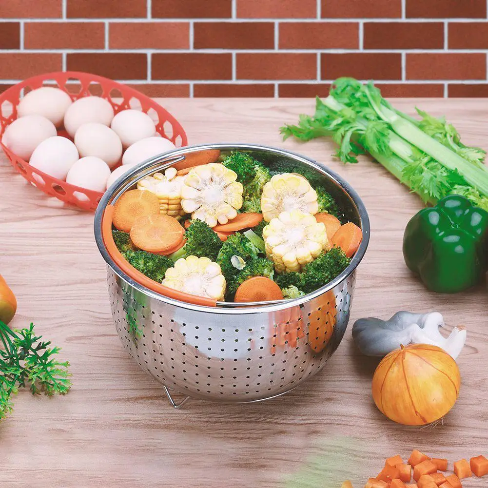 Adeeing 8 quart паровой отпариватель для яиц из нержавеющей стали корзина очистки