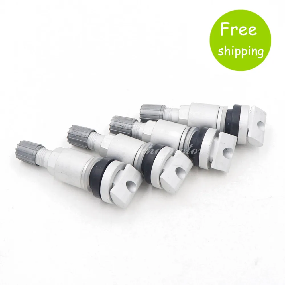 4PCS New TPMS Tire Valves Alloy Tubeless Valve Tyre Pressure Monitoring