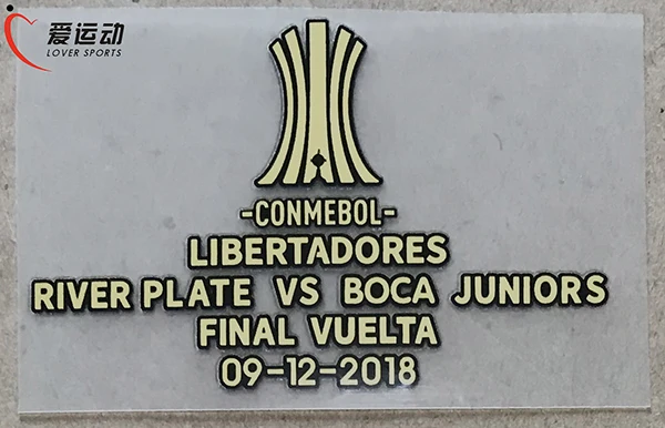 Речная пластина FINAL COPA LIBERTADORES набор значков CONMEBOL LIBERADORES детали финального матча+ трофей 3 значок