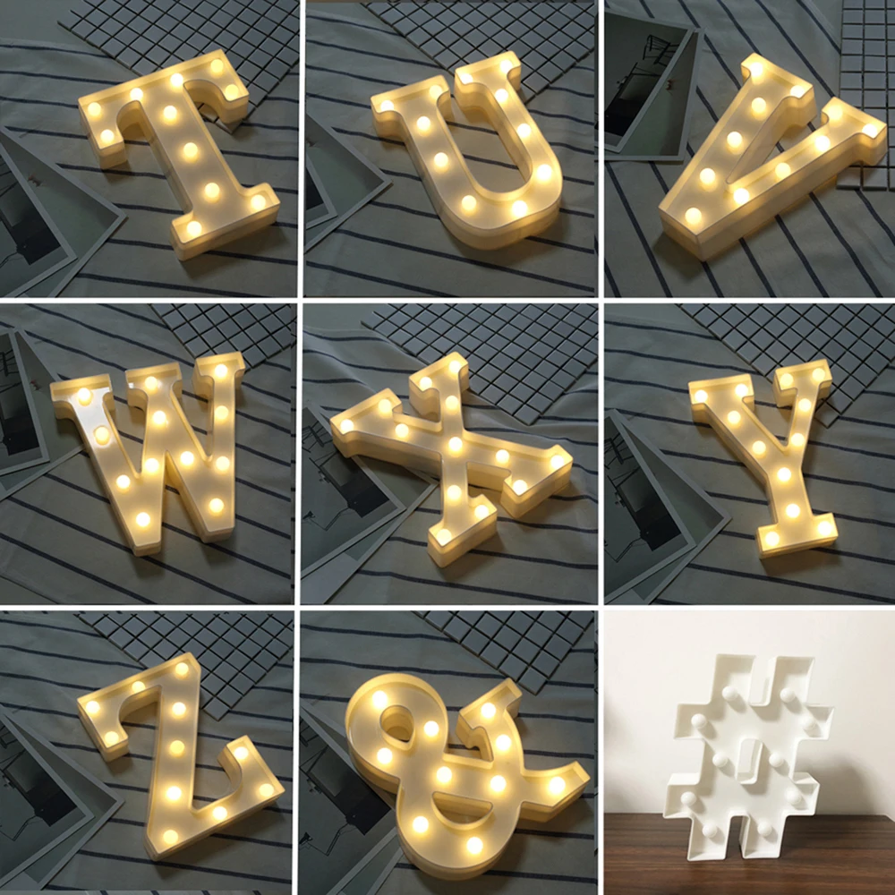 Alphabet Lamp