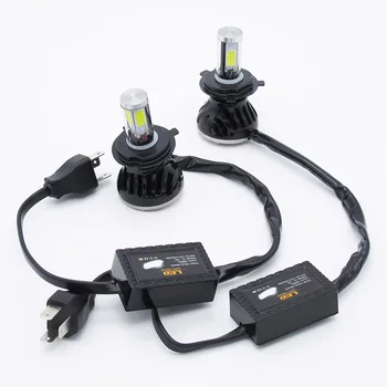 

Newest Car Styling H4 Car led Headlight Bulb 6000K G5 80W 8000LM 360 Degree COB Led Headlamp Conversion kit 12V 24V 6000k