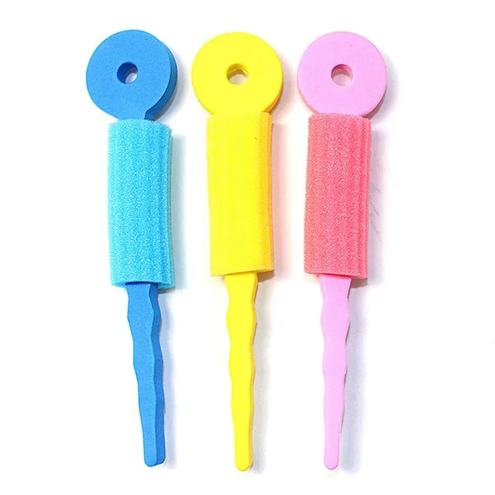 6 PCS Hair Care Foam Rollers Magic Sponge Soft Hair Curler Styling Roll Rollers DIY Tools for Women