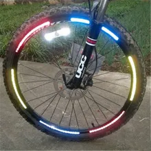 2020 novo e quente 32 * bicicleta refletor ciclismo diy fita reflexiva roda raios luzes para equitação segurança à noite frete grátis