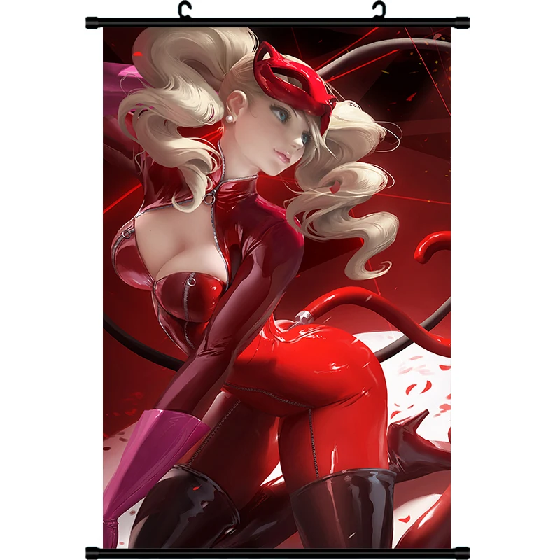 Mxdfafa аниме Persona 5 ткань прокрутки плакат живопись на холсте мультфильмы анимация
