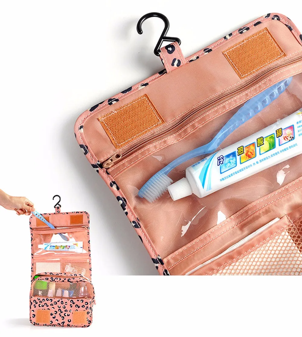 Pockettrip подвесной комплект туалетных принадлежностей прозрачная дорожная сумка, косметичка чехол для переноски туалетных принадлежностей Maleta De Maquiagem