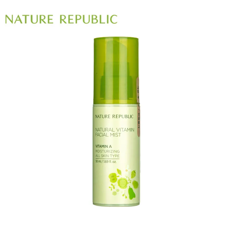 

Nature Republic Korean Skin Care 50ml Natural Vitamin A Facial Mist Moisturizing All Skin Type Face Toner Facial Spray