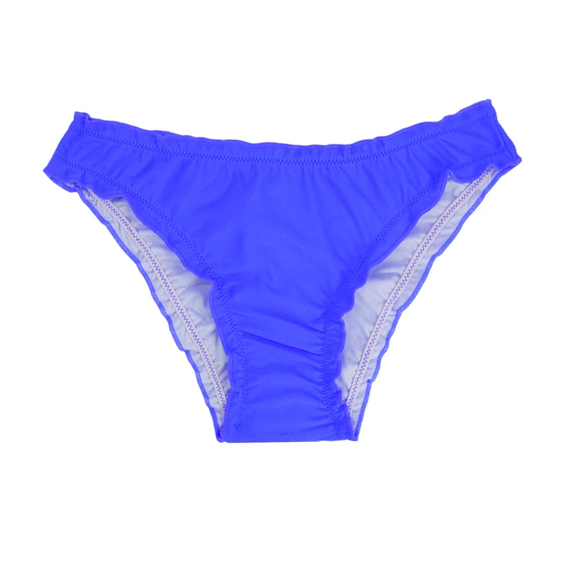 M&M 2019 Sexy Bikini Bottom Brazilian Women Swim Briefs Micro Chiffons Print Shorts Two-Piece Separates Swimwear Swimsuit B607
