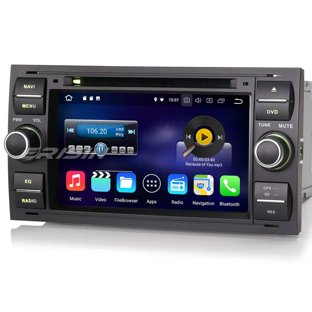 Discount Erisin ES8831FB 7" Android 8.0 Octa core 4G RAM Car DVD GPS Radio DVR DAB+ DVD for Frod Transit Focus Fiesta Kuga 1 Discount Erisin ES8831FB 7" Android 8.0 Octa core 4G RAM Car DVD GPS Radio DVR DAB+ DVD for Frod Transit Focus Fiesta Kuga 1