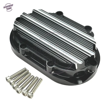 

CNC Motorcycle Black Transmission Side Cable Clutch Cover Case for Harley Davidson 2004-2017