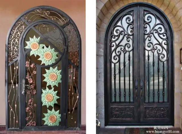 Custom design forged wrought Iron front doors iron doors iron ... Custom design forged wrought Iron front doors iron doors iron ...
