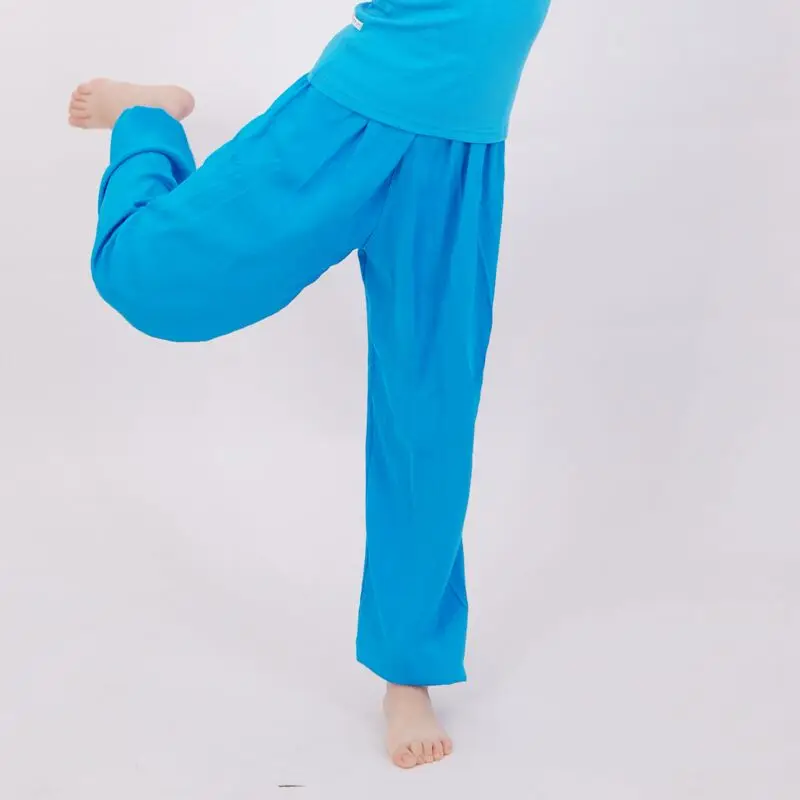 

Child cotton silk bloomers male female child pajama pants trousers anti-mosquito pants ultra-thin pants air conditioning pants