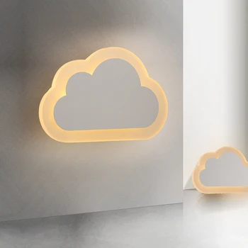 

Wall lamp bedside white modern minimalist creative led bedroom light balcony stairs hallway wall lamp wall lamp ZA FG84