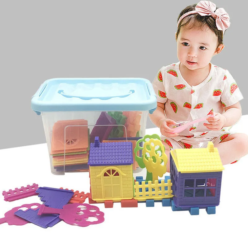 

New Enlightenment Puzzle Toy Spelling Assembling Building Blocks Children's Educational Toys Hands-on Interactive Toys