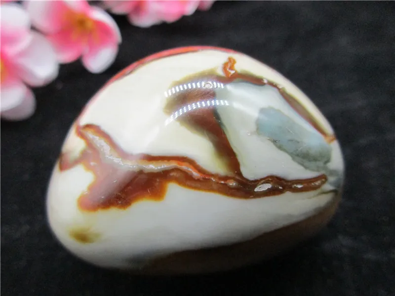 Natural Marine Stone Ocean Jasper Scales Pattern Material Minerals Collection From Madagascar | Дом и сад