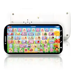 Раннее Обучение нетоксичный милый интерактивный смартфон игрушка с питанием от аккумулятора маленькие пластиковые чистые звуки детские