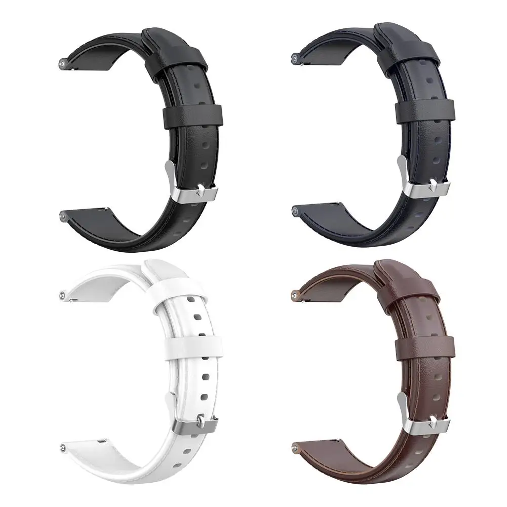 

2019 Newest Replacement watchband Suitable for Forerunner 245 oil wax leather strap wrist strap replacement strap