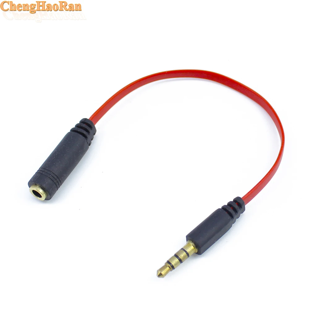 ChengHaoRan 50pcs by DHL 3 5mm Male to Female Stereo Jack Headphone Extension Cable Mobile Phone Compute Conversion Line 1 to 1