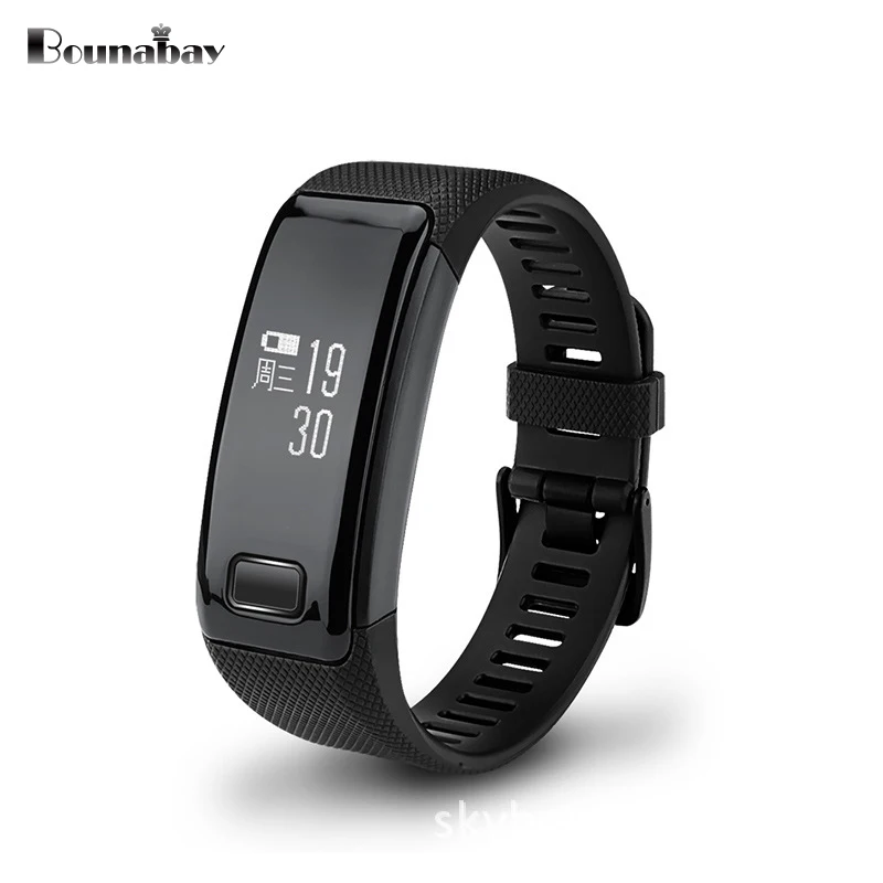 Bounabay браслет Bluetooth Smart часы для человека Авто многоязычные Часы Для мужчин модные