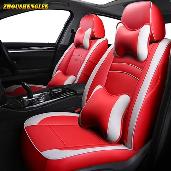 

Luxury leather car seat cover for FIAT Bravo Freemont Punto Linea make custom logo Automobiles Seat Covers car-styling