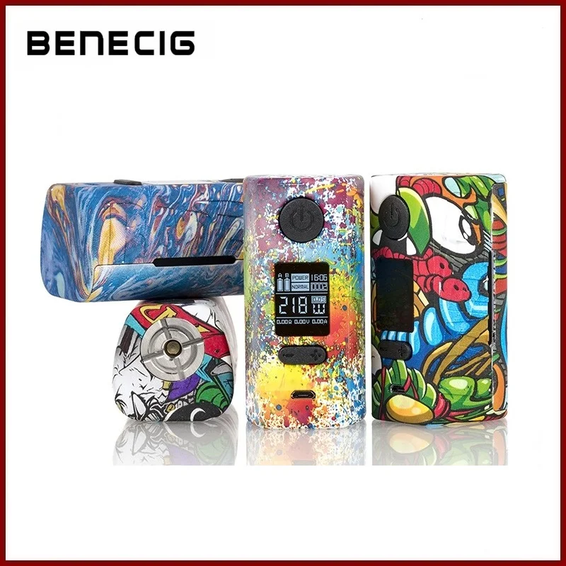 Электронная сигарета Benecig 218w TC бокс мод для вейпа с аккумулятором 18650 510 Thread Vs Think