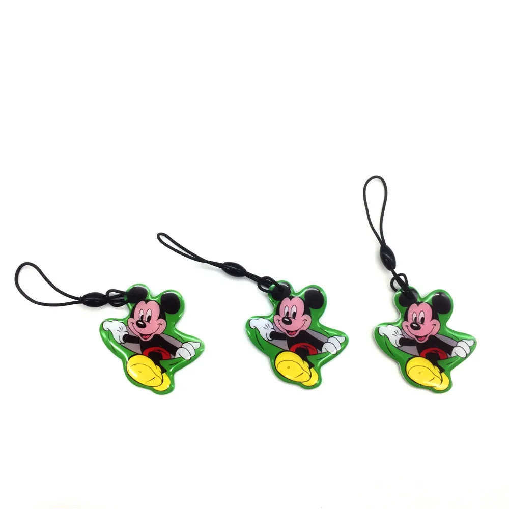 

10pcs T5577 Rewritable RFID Keyfobs Key Tags 125khz Copy Clone Blank Card Access Control Token Ring