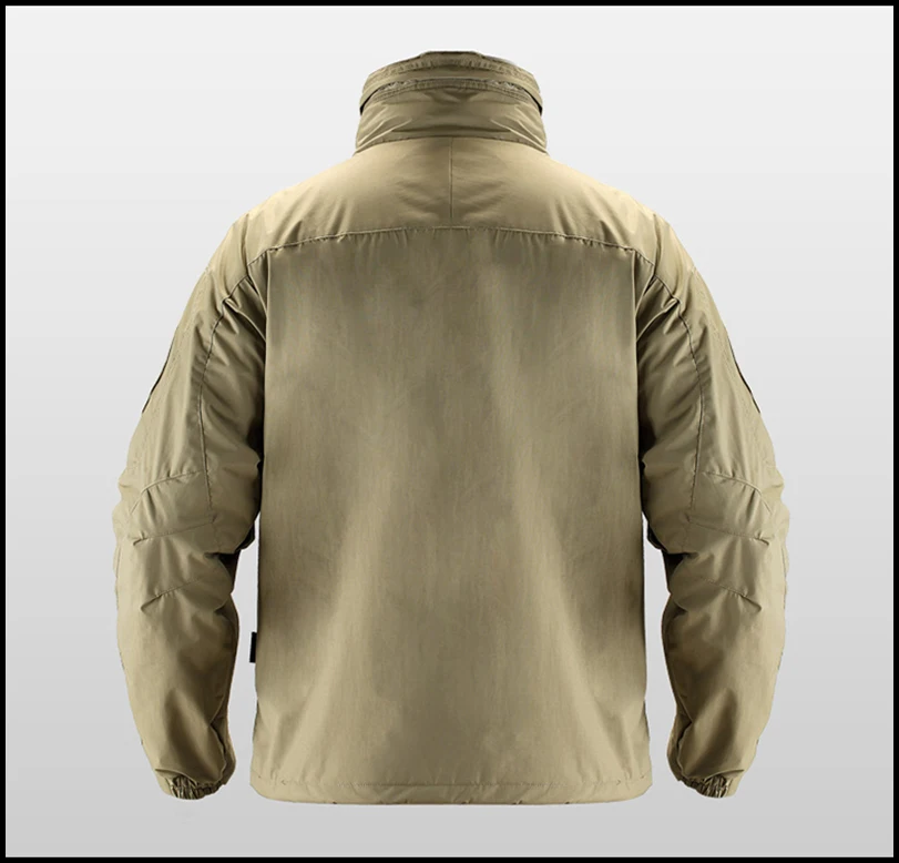 S. ARCHON, водонепроницаемая военная мужская куртка для кемпинга, повседневная, с несколькими карманами, ветровка, тактические куртки, мужские походные ветрозащитные армейские пальто