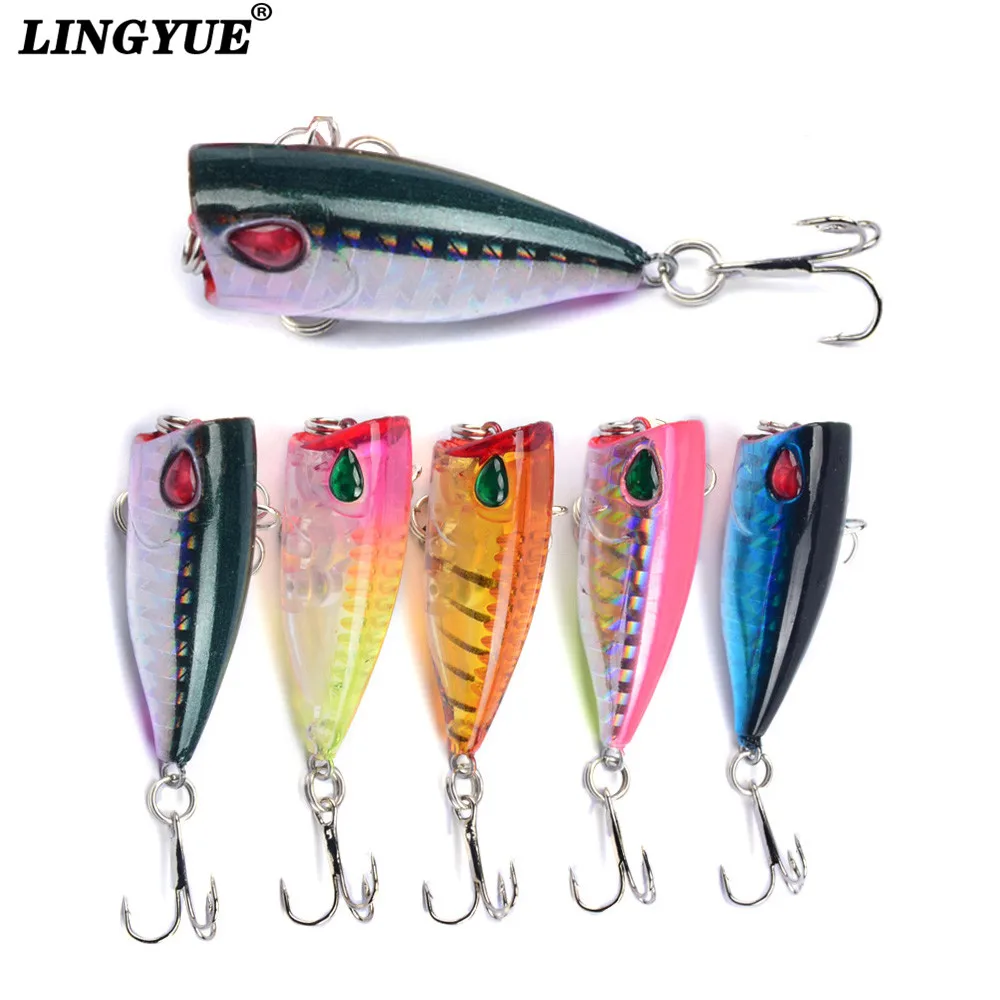 Buy New Arrival 1pcs Small Poper Hard Bait Topwater