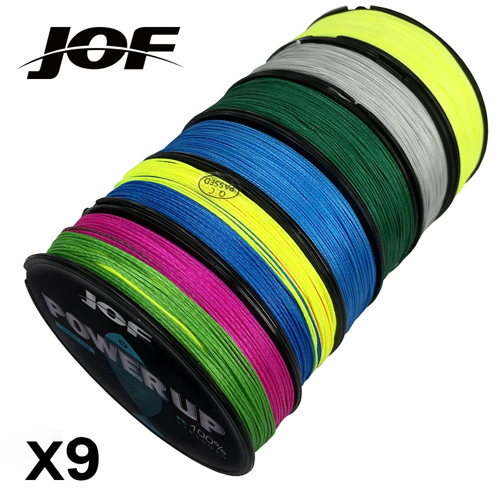 

150M JOF 9 Strands Series Super Strong PE Braided Fishing Line