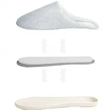 Теплые зимние тапочки из хлопка хорошего качества для женщин и мужчин; мягкая домашняя обувь на толстой подошве; нескользящие шлепанцы с пенным наполнителем с эффектом памяти