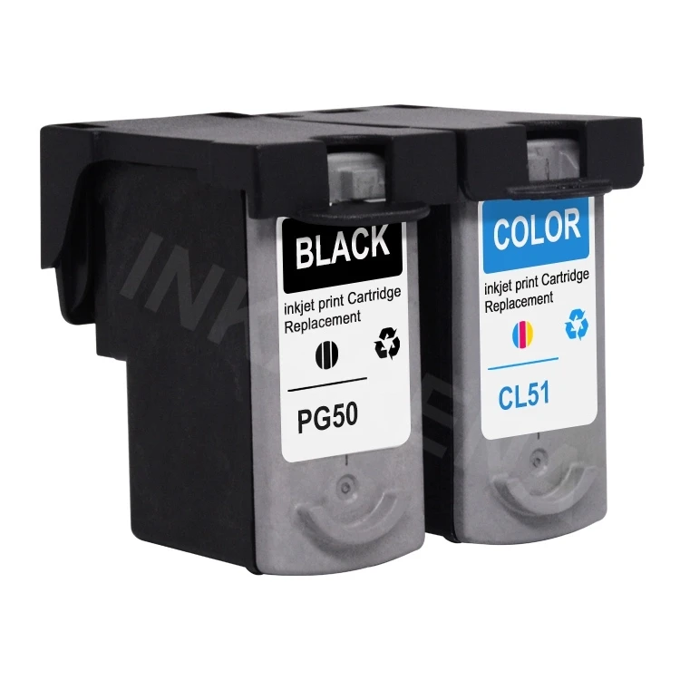 PG 50 CL 51 PG50 CL51 чернильный картридж для Canon Pixma iP2200 iP6210D iP6220D MP150 MP160 MP170 MP180 MP450 MP460 MX300