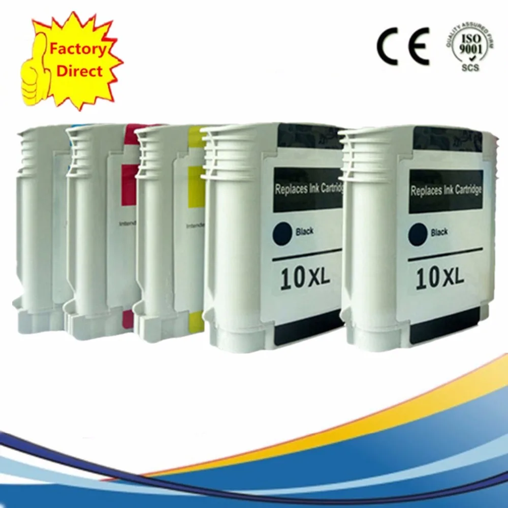 Замена чернильных картриджей для HP10 XL HP10XL 10XL C4840A Designjet 500 800 OfficeJet Pro K850 K850dn Inkjet|ink