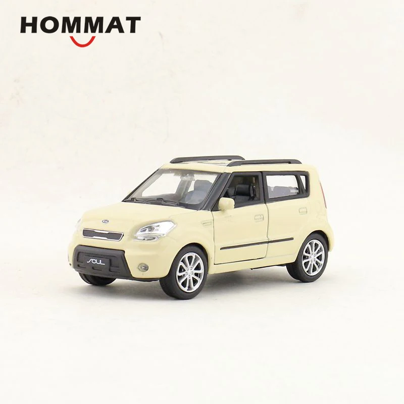 HOMMAT моделирование Welly 1:36 Масштаб KIA Soul сплав модель автомобиля Diecasts& игрушечные транспортные средства модели автомобилей подарок автомобили игрушки для детей - Цвет: Beige